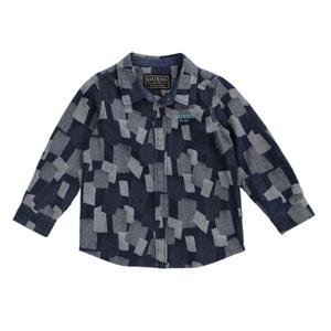 패치 데님 셔츠 (G26KBB030-T)