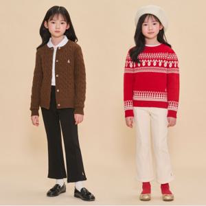 [30%OFF]24FW 여아 밍크퍼 부츠컷 팬츠(0001006011)