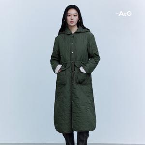 [론칭가 99,900원] 더엣지 퀼팅 롱 패딩 코트