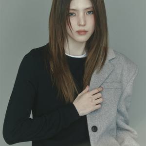 354930 여자 울 캐시 라운드 니트 12GG