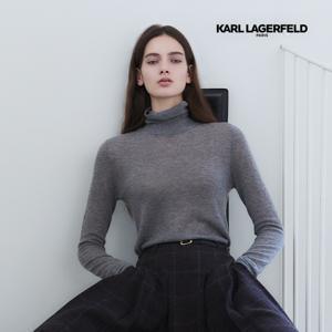 칼라거펠트 25FW 캐시미어100 터틀넥 풀오버