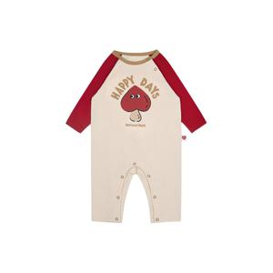 베이비머시룸컬러블럭 긴팔점프수트 BB5FBS11RE