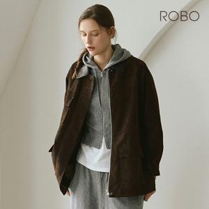 로보 25FW 이태리 스웨이드 워크자켓