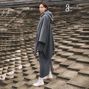 지스튜디오 25FW 캐시미어 울블렌드 니트스커트