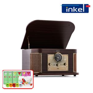 IK-A1090LP 턴테이블 오디오 LP 플레이어 블루투스 CD플레이어