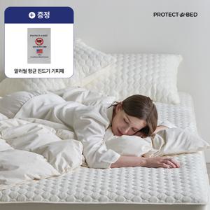 알러씰 고주파 무봉제 누빔 방수 진드기 차단 올인원 매트리스커버 SS