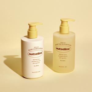 호호 넛 베이비 큐어 로션 300ml+호호 넛 베이비 탑투토 워시 300ml + (증) 핸드크림 30ml 1개