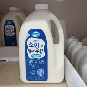 덴마크 소화가 잘되는 우유 2.3L