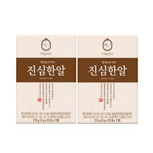 진심한알 멸치다시마 2박스X70정(140정)
