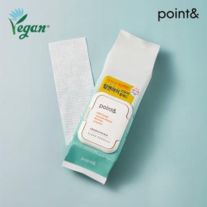 [포인트앤] point& 비건 딥클린 립앤아이 리무버 롱패드 88매