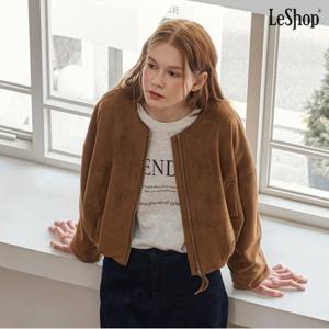 정상가:159,000원 ㅣ 스웨이드 밴딩 집업 자켓 (DP3JK013A)