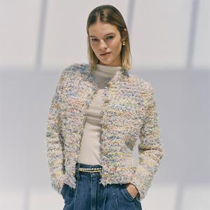 바니스뉴욕 25FW 제니 니트트위드 자켓