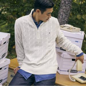 램스울 케이블 모크넥 집업 (T12E7KPO210MT1YBI)