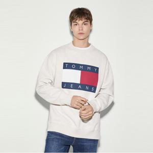 [정상가 138,000] 타미진스 멜란지 플래그 스웨트셔츠 (T32E7TTO20TMT1YBH)
