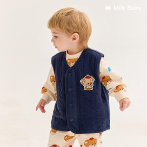 [정상가44,900원]버터베어 퀼팅 아기조끼