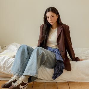 [정가89,000]페미닌 롱 슬리브 티셔츠 OW5AE8220