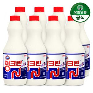 유한락스 펑크린 1L 배수구 싱크대 x 8개