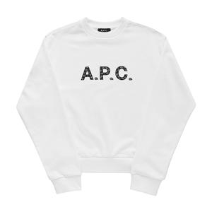 아페쎄 COEIP F27887 TAG BLANC/NOIR PATTY 패티 반다나 여성 맨투맨