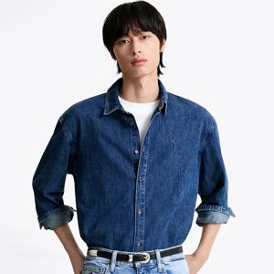 [UNISEX] 레귤러 데님 셔츠 (T32F6WSH10TML11A5)