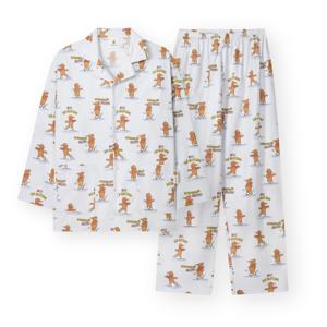 남성 G022 스케이트루이 긴소매 파자마 세트