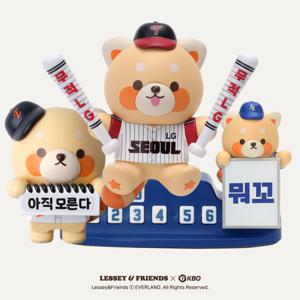 [3종 세트 구성] KBO 최강레시 차량용품 라인업 차량용방향제 모니터방향제 주차번호판