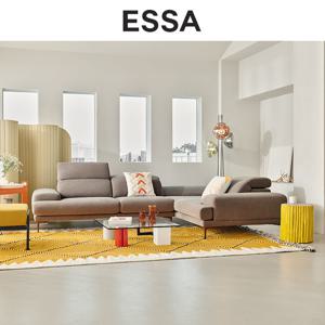 아르떼 4인 오픈코너형 헤드기능 카시미라 패브릭 소파