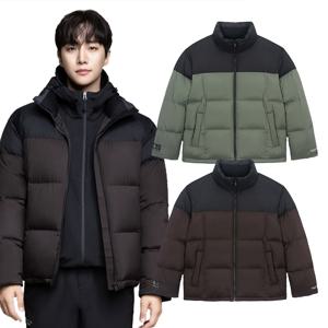 공용 코코 블럭 다운자켓 7KF2069