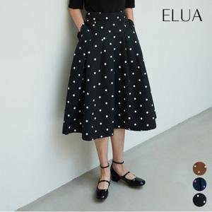 [최초가59,900원]  도트 스커트 3종택1