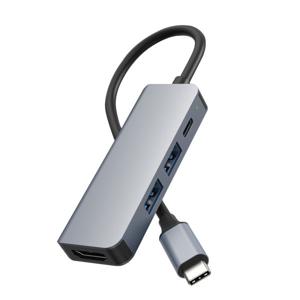 4in1 USB-C타입 100W 멀티 허브 노트북 맥북 포트 확장 HDMI 4K