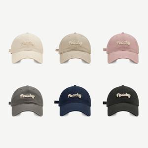 1+1 Peachy 피치무드 25SS 소프트핏 데일리 캡