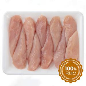 케이원푸드 국내산 냉동 닭안심 1kg (냉동) 케이원푸드 국내산 냉동 닭안심 1kg (냉동)