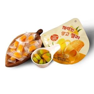 까먹는 망고젤리 48gx10봉 쫀득 상큼 달콤 망고농축젤리 후식 소풍간식 맛난젤리