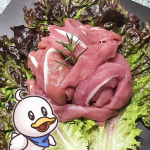 한결컴퍼니 강아지 애견 수제간식 생오리안심 2kg 냉동