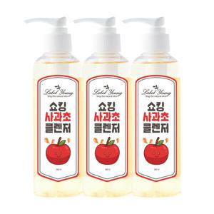 유분 피지 노폐물케어/약산성클렌징/쇼킹사과초클렌저 1+1+1