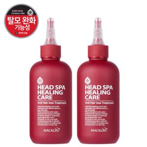 헤드스파 힐링케어 트리트먼트 200ml+200ml 탈모증상완화 두피집중케어