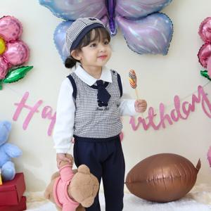 봄가을 영유아용_곰돌이 조끼 남아정장 5종/아기옷/아기정장/남아/상하세트/하객룩/백일복 /KC인증/국내생산