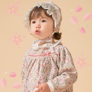봄가을 영유아용_멜리사 보닛 원피스 3종/아기옷/여아드레스/여아원피스/외출복/상하복/ /KC인증/국내생산
