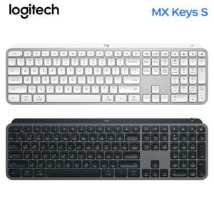 Logitech 로지텍 MX Keys S 무선 일반형 키보드 저소음
