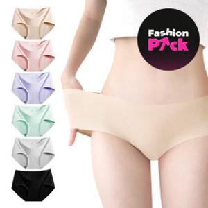 (패션픽)(20+10%)(10개세트) 심리스 팬티 노라인 무봉제 여성팬티 여자팬티