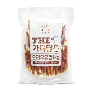 The Pet 더 가득담은 오리우유껌 1kg 반려동물간식/애견간식/고양이간식