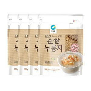 순쌀 누룽지 500g 4개 /소비기한: 2025-12-26 오전 12:00:00