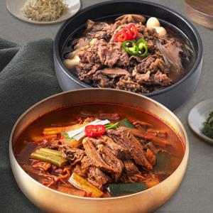 육개장+버섯뚝배기불고기 5팩씩/총10팩