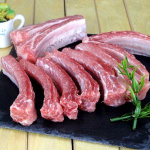1등급 한돈 국내산 냉동 등갈비 500g (한돈)