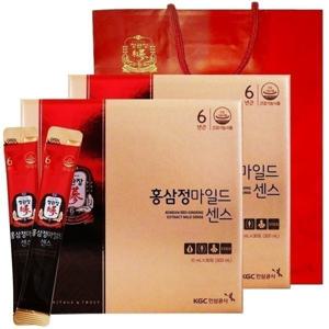 10mlx30포 2박스 정관장 홍삼정 마일드센스 홍삼 스틱 추석 명절 설 설날 선물세트 건강식품 한가위 선물