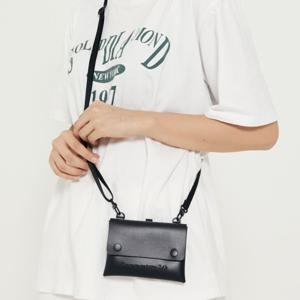 유럽여행 가방 해외여행 크로스백 일본여행 초미니백 마이크로백 반달 나일론 더스트백 포장 불독키링 증정
