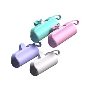 프리미엄 2WAY 고속 충전 미니 보조배터리 가벼운 거치형 도킹형 급속 5000mAh (2개이상추가할인)