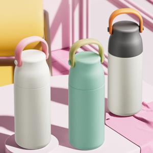 PAWBAY 핸디 텀블러 500ml 외출용 한손 보틀 보냉병 보온병 컵 겸용 캡