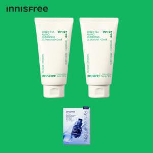 15%추가적립 GLIVE 그린티 아미노 수분 클렌징 폼 150g 2개 + GIFT