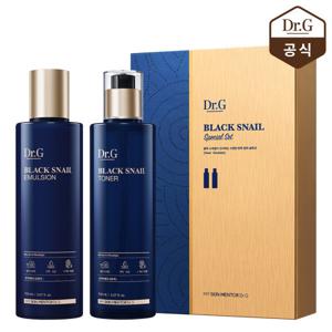 닥터지 블랙 스네일 베이직 2종 세트 (토너 150ml+에멀전 150ml)