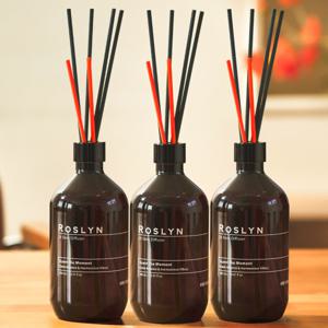 로즐린 슬로우 디퓨저 x3개 대용량 실내 아로마 방향제 500ml 아로마락스틱10P증정